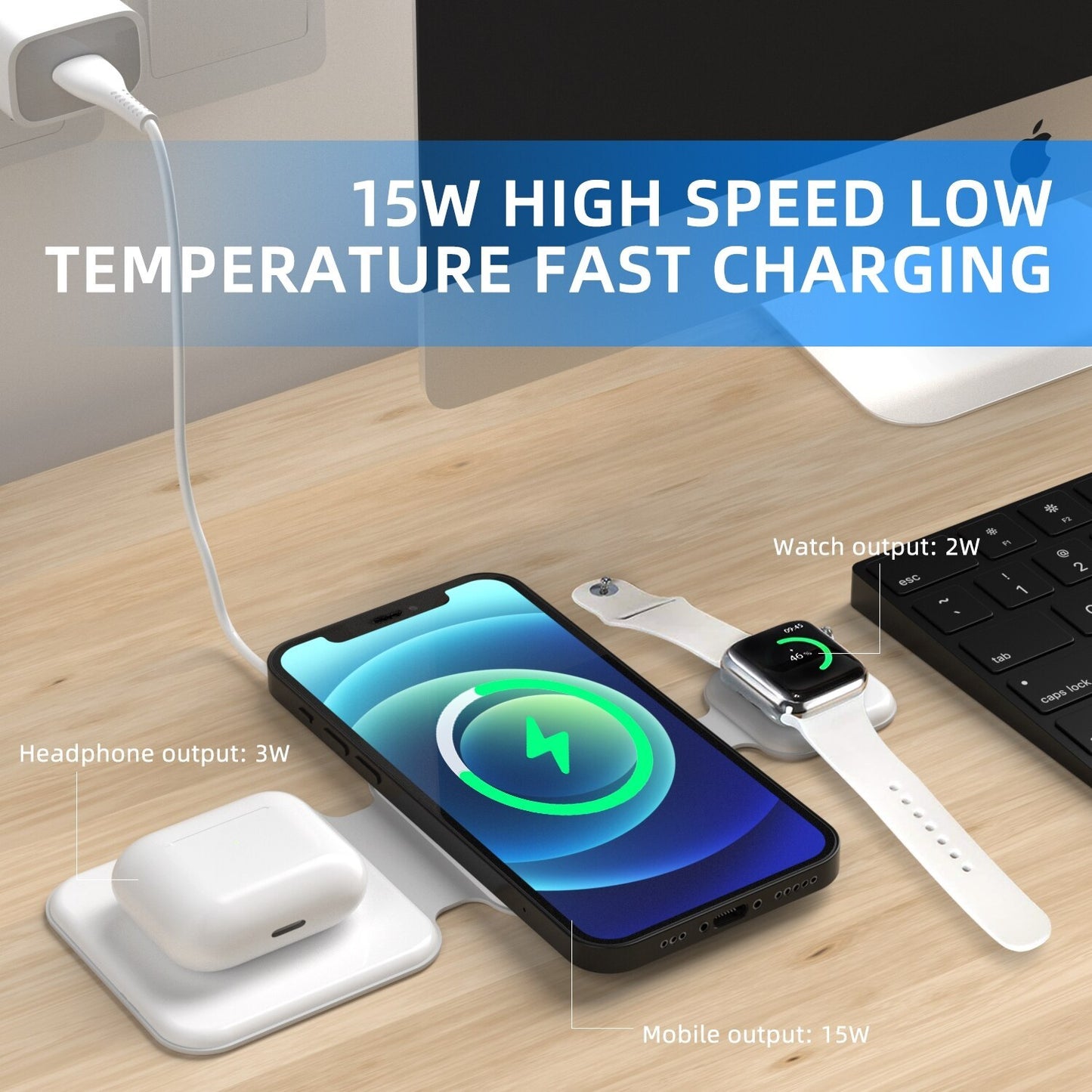 3 In 1 Magnetic Charger