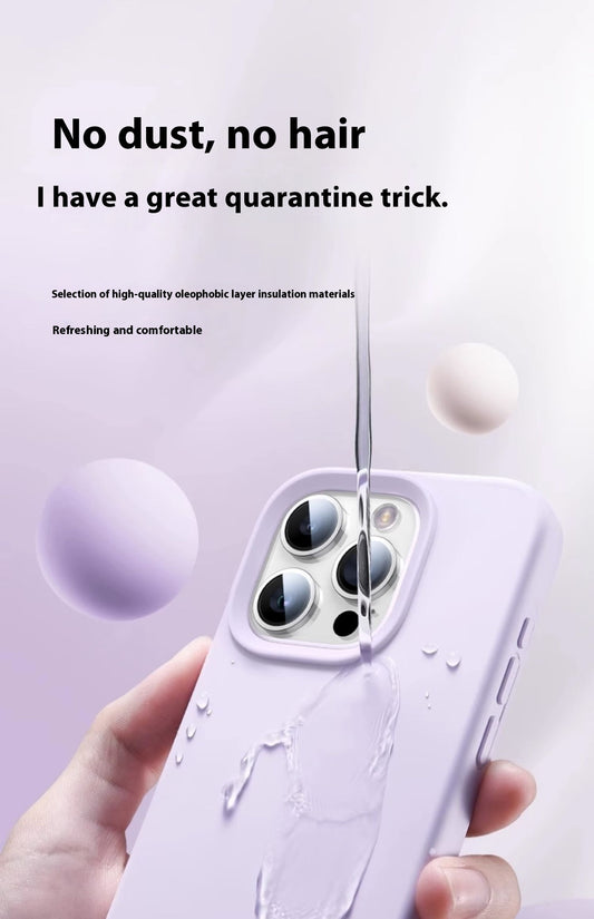 Phone Case Magnetic Liquid Silicone